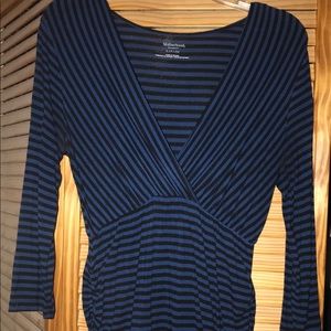 3/4 length sleeve maternity top